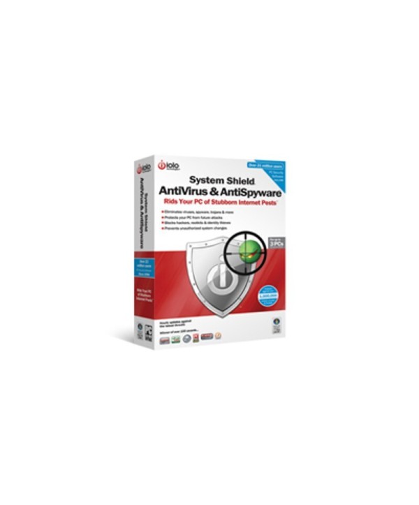 iolo System Shield AntiVirus and AntiSpyware 2023 1 Jahr / 1 PC Key GLOBAL